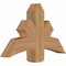 Ekena Millwork Davenport Timber Gable Bracket, Western Red Cedar, 36"W x 23"H x 5 1/2"D x 5 1/2"F, 15/12 Pitch GBW036X23X0606DAV00SWR - alternate 5